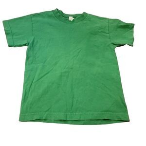 Alstyle Boys Green Short Sleeve Crew Neck Pullover T Shirt Size L/7